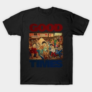 VUNTAGE GOOD TIMES DANCE BLM T-Shirt